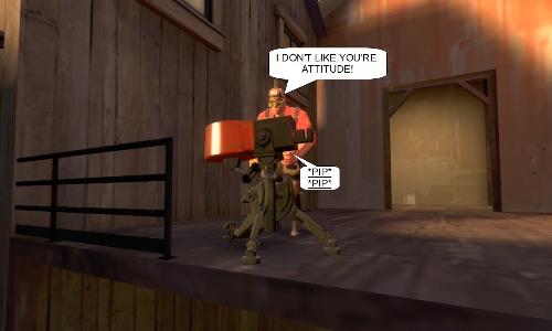 Attitude! - Team fortress 2 picture, again.