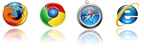 My favorite Browsers - Favorite browsers in order  Firefox - Chrome - Safari - IE