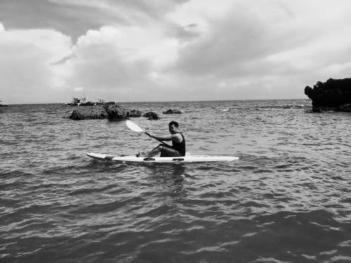 Kayak - I love going to the beach and spending time with the sun, the sea breeze and the waves. But another thing that i love is kayaking. I could spend long hours in the beach with in and reminiscing about life. How it had been for me and my plans in the future.
