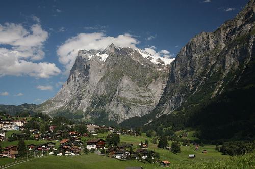 Grindelwald - The village of Grindelwald.