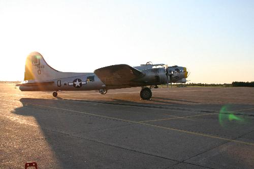 b-17 - This is the restored Liberty Belle B-17 Flying Fortress. This aircraft unfortunately was lost in a crash on June 13, 2011 in a field near Chicago, Illinois.