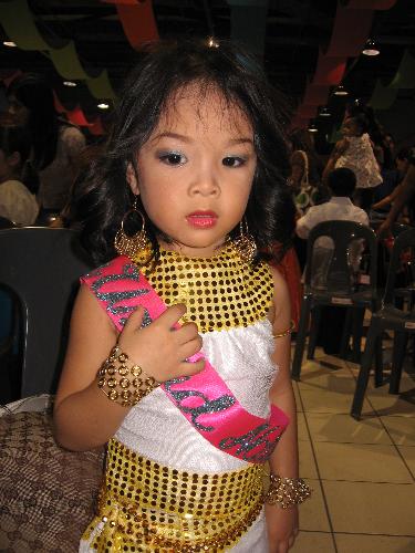 Miss Egypt - My daughter won as a miss United Nation...