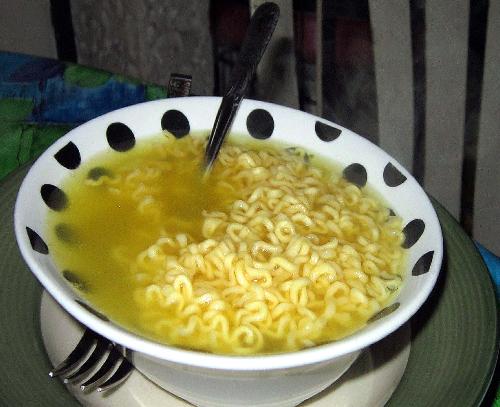 noodles - Instand noodles that is easy to prepare. You just need to have a kettle of hot water then it is ready to eat.