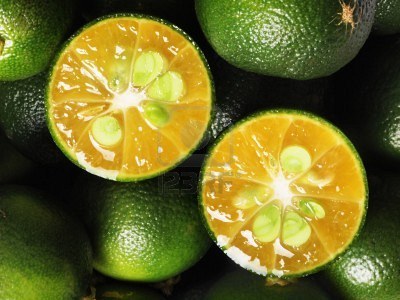 Calamansi is really good for the skin - calamansi citrus fruit