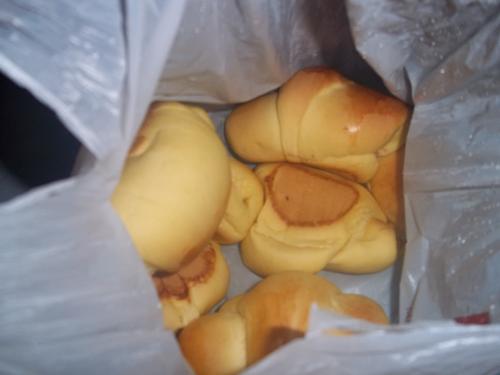 bread for sale - This is a photo of hot pieces of bread sold in the one of the bread stores in the Philippines.