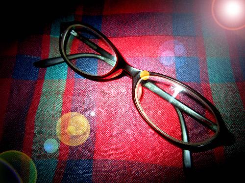 eyeglass - Eyeglass, a part of my daily needs. With this, I can able to read and see the words clearly. As my vision is not a 20/20 anymore.