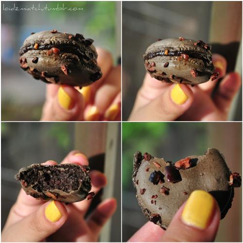French Macarons in Tablea - Tablea-flavored FM are the best I've tasted so far. It beat my all-time fave pistachios.