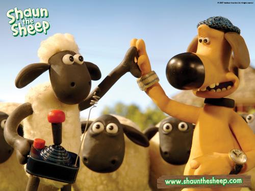 Shaun the Sheep - Shaun the sheep and the dog