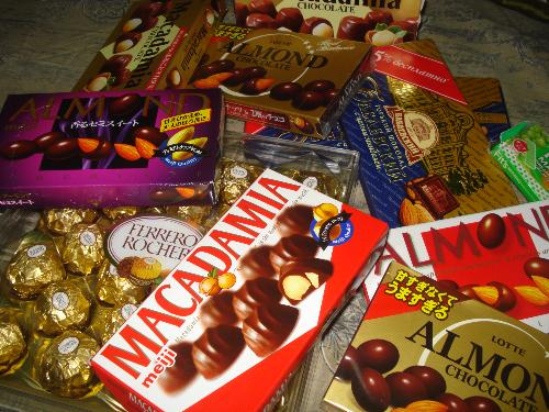 Yummy chocolates - I love eating chocolates!