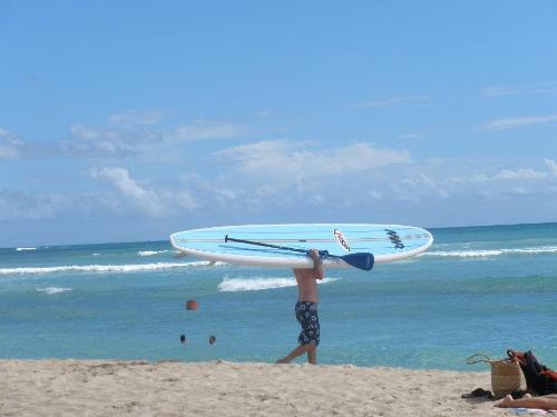 Beach - The beach is at its best during summer.