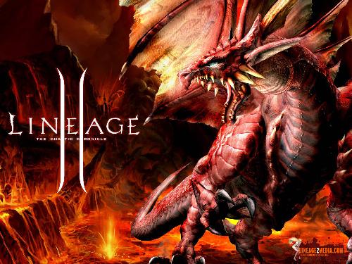 Lineage II - one of 4 legendary dragon