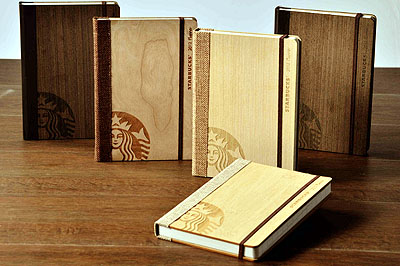 starbucks 2012 planner - Pics of Starbucks 2012 planner. The colors from light to darkest are: Poplar, Bamboo, Cherry, Spruce and Oak.