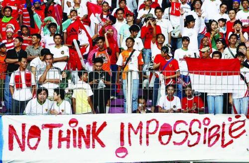 supporter of Indonesia - There are crowded of Indonesia National team supporter. they really royal. and they have big expectation, Indonesia will have a good football in the fututre. they never stop support Indonesia being better. They really love Indonesia and football.