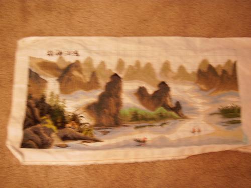 cross-stitch project - This took me over a year to finish, but most of that time, I didn't even work on it.