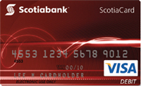 Scotia Visa Debit - new prepaid visa card from scotia bank.