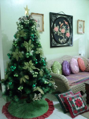 My Christmas Tree - Greens and Glitters