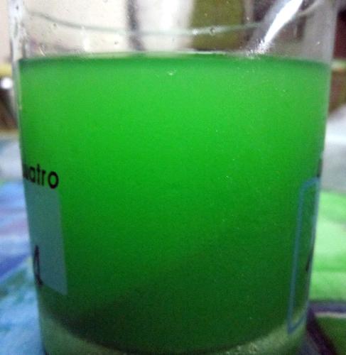 green color juice - This green color juice really captivated my eyes when I saw it on the supermarket. Thus, I was surprised when I found out that the flavor of that juice was one of my favorite which is tropical fruit flavor.
