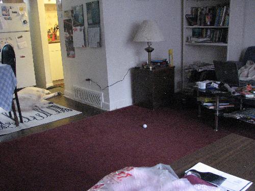 The other side. - This is what the other side of the room looks like.