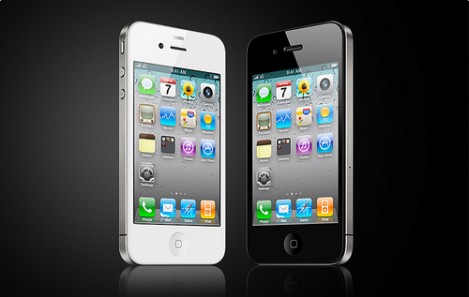 iphone4 - iphone4, black and white.