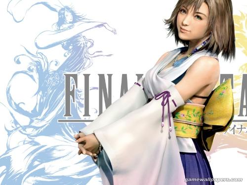 Yuna - most beautiful girl of Final Fantasy game