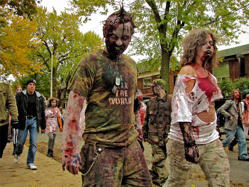 Zombie Fantasy - Zombie movies nowadays are everywhere, it&#039;s hard to have an original approach of the story.