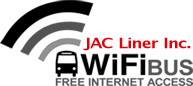 bus with free wifi! - added perk to riding buses nowadays, free internet connection! :)