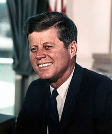 President John Kennedy - Kennedy died to young and will never be forgottan.