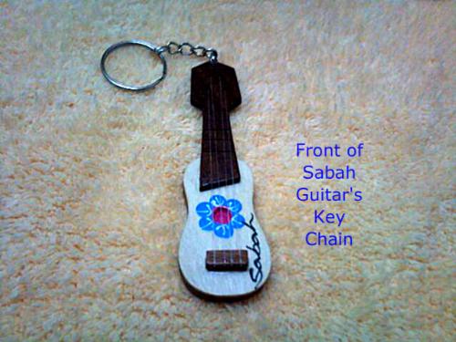 Sabah Guitar's key chain for sale - This is just an ordinary Guitar's shape key chain from Sabah. $3.00 and free shipping worldwide!  Get it now = http://adf.ly/776057/sabahborneokeychain