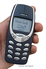Nokia 3310 - my first cellphone, Nokia 3310. I bought it on installment