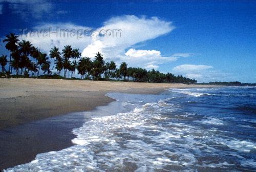 Beach - A picture of a beach in West Africa