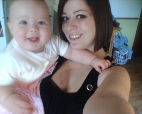 My baby and I - My daughter and I