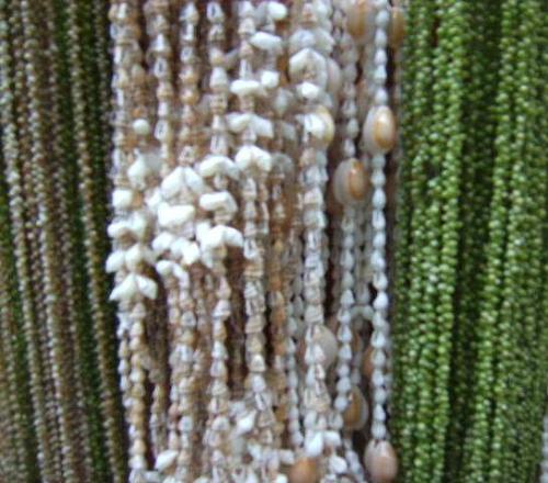 shell curtain - an original sea shell curtains