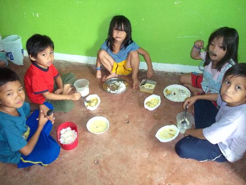 feeding program - feeding program implemented on poor children