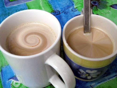 cups of coffee - Relax and sit with a friend over a cups of coffee.