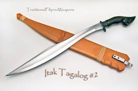 itak.. the weapon of katipunero - let fight with this
