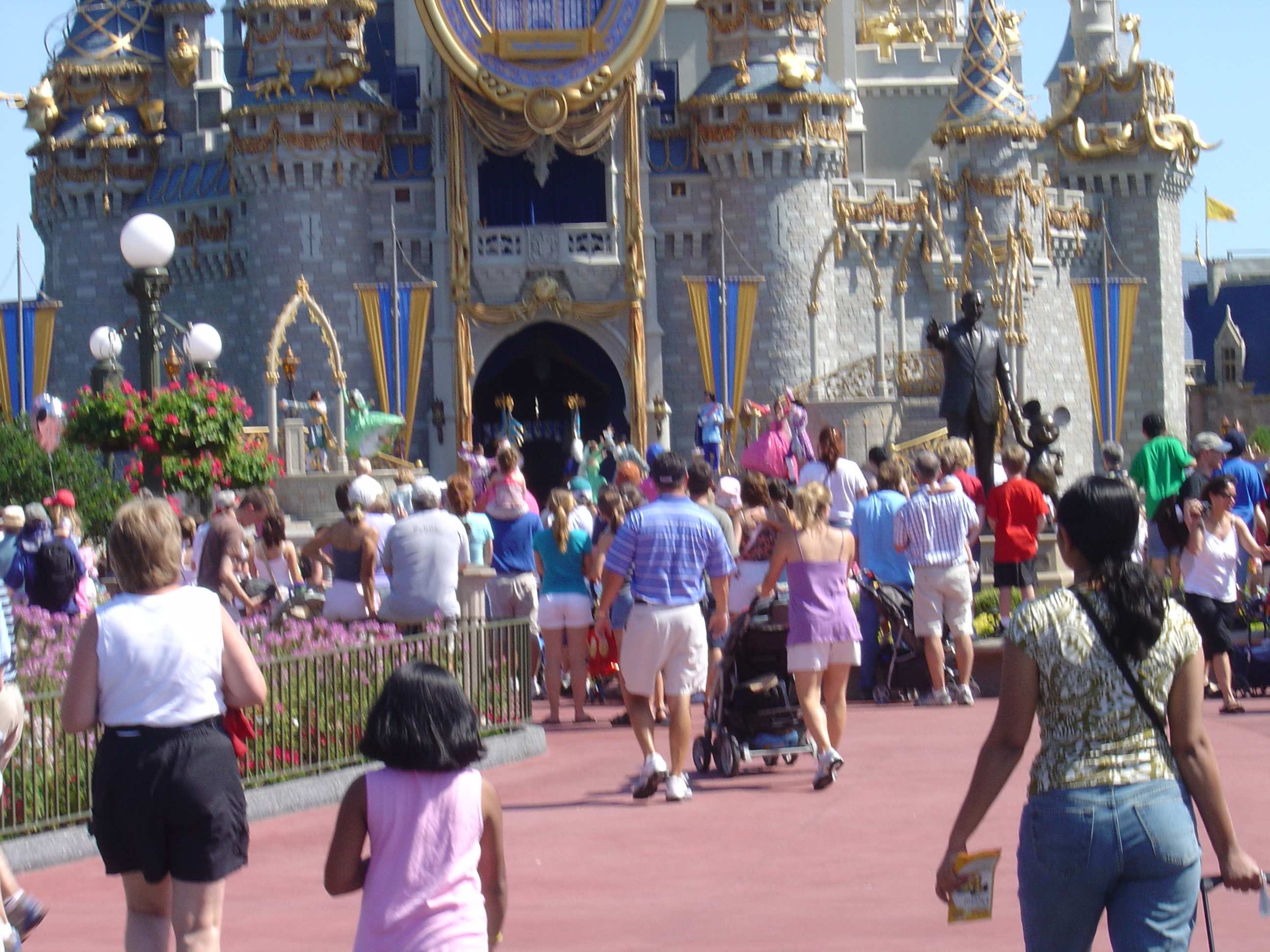 disney3 - this is from orlando disny .. some stage was going on related to cindrella there