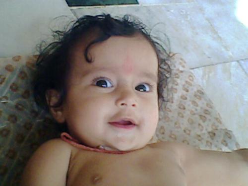 Astha -The Trust in GOD - Smile and joy on the face of the little baby always asked us why disappeared from yr face.........