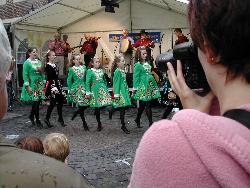 Cambridge comes to Kempen, Germany - Irish dancers & the Cambridge Crofters at Kempen Music Festival