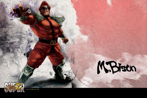M. Bison - My favorite Street Fighter character!