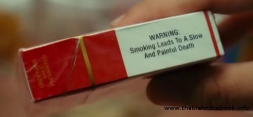 Cigarette Warning - This really made me smile a bit... AWESOME...