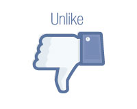 unlike FB - Unlike Facebook Icon