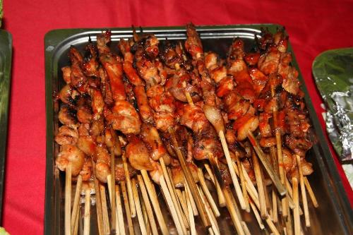 Pork Barbecue - Meat on sticks