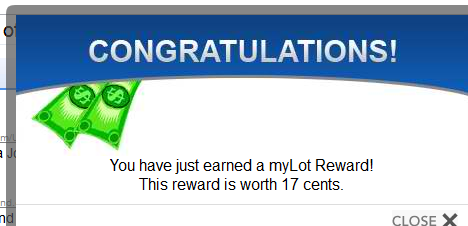 First reward in 2012!  - Yay! Its been a long time since i received a reward here in mylot! :)