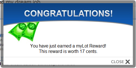 mylot reward 1.8.12 - atlast I did it again