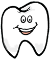 tooth art - this is another cute tooth art....