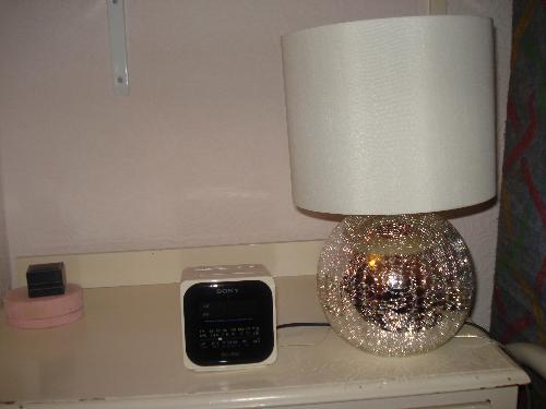 Glitterball Lamp - My new glitterball lamp