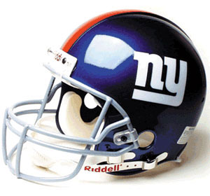 Giants Helmet - New York Football Giants helmet in hi-resolution.