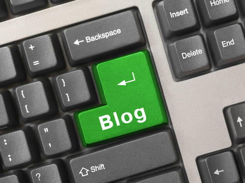 'Blog' keyboard - Blog is the enter button!