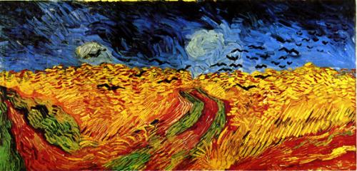 Van Gogh - van Gogh's Crows in a Wheatfield