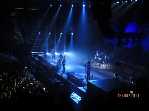 Avenged Sevenfold - a pic from my seat - A pic from my seat - kind of crappy quality - but we had pretty good seats. HANDS down the best concert I've been to!